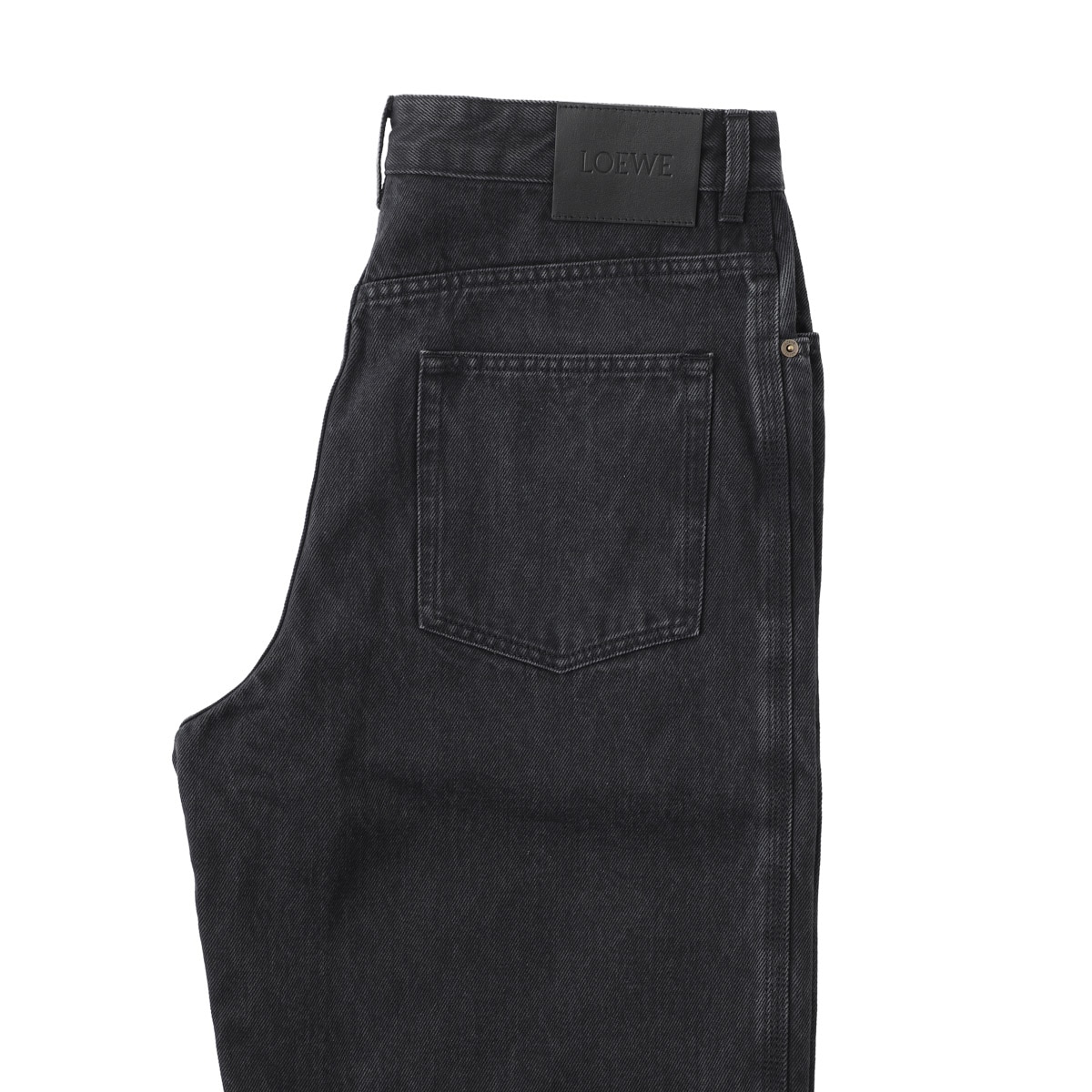 LOEWE ロエベ ボタンフライジーンズ/バギージーンズ/ANAGRAM BAGGY JEANS メンズ