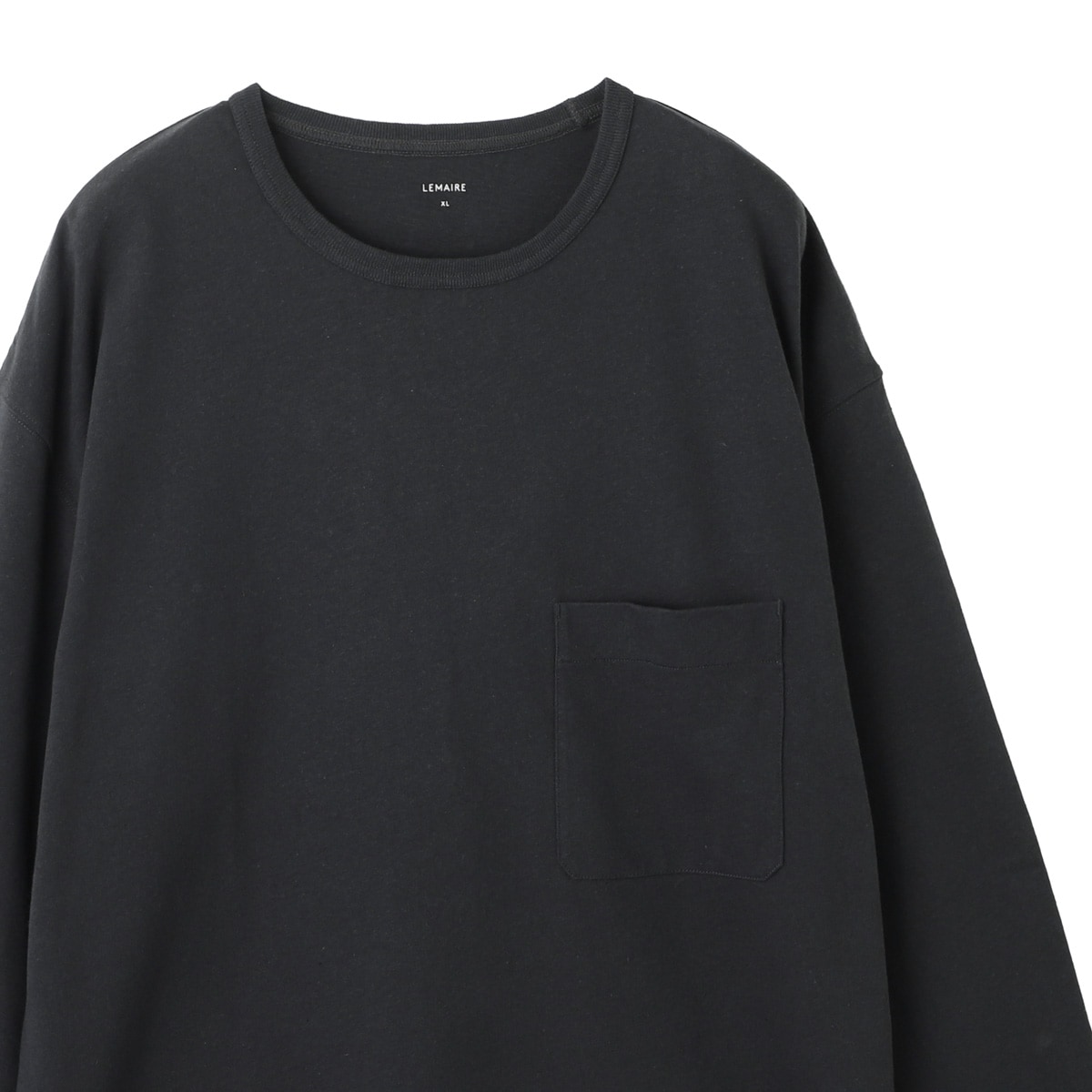 LEMAIRE ルメール クルーネック 長袖Tシャツ/BOXY LS T-SHIRT メンズ