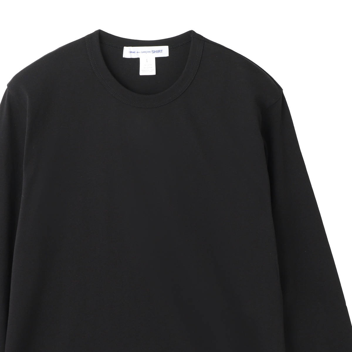 COMME des GARCONS コム デ ギャルソン クルーネック 長袖Tシャツ