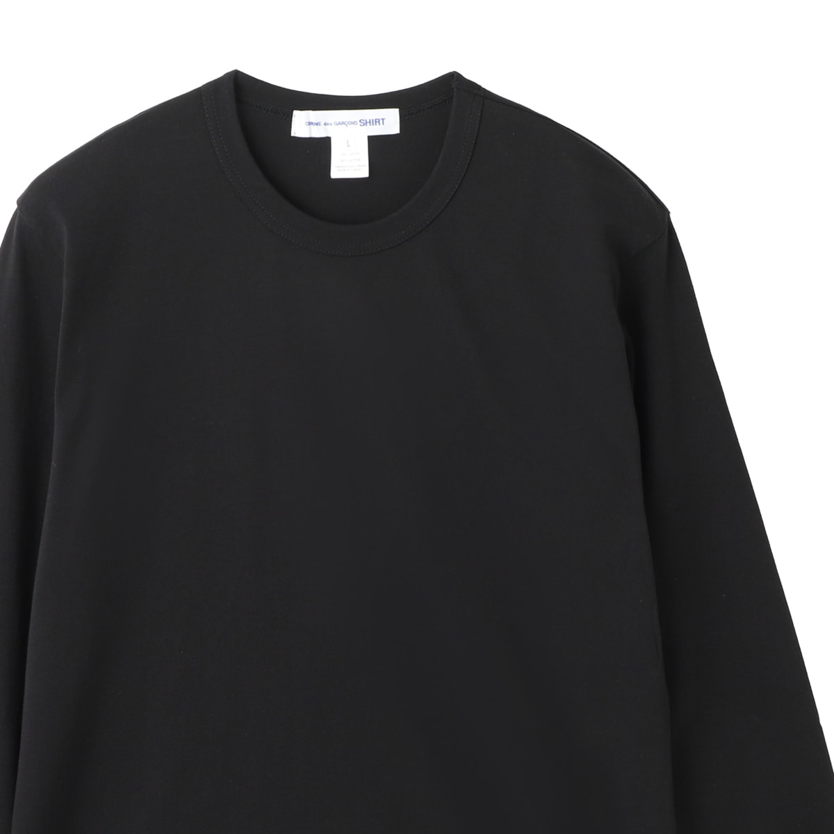 【ネコポス対応(1点まで)】COMME des GARCONS コム デ ギャルソン クルーネック 長袖Tシャツ メンズ