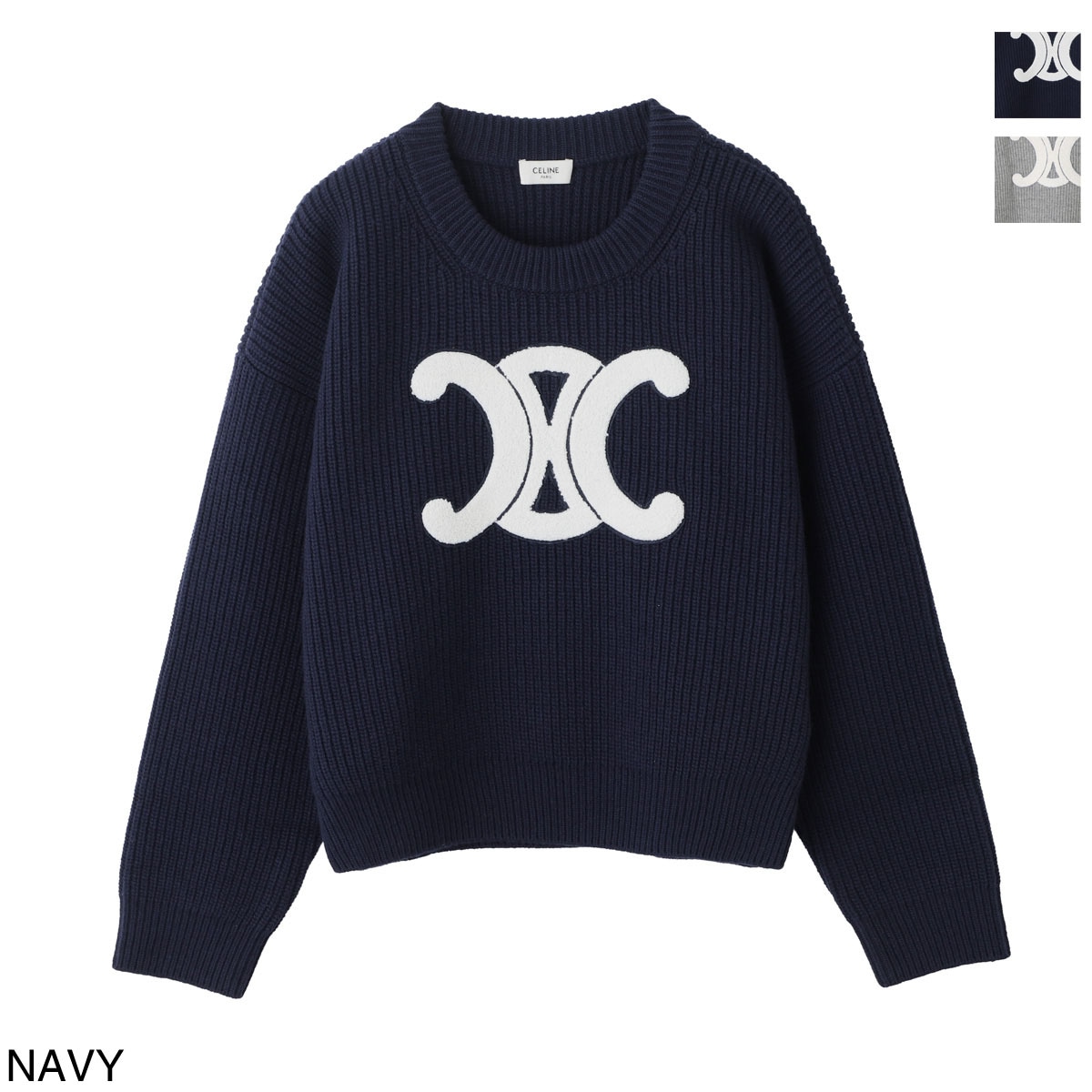 MT273 セリーヌ CELINE スカーフ柄ニット 長袖 レディース 楽天市場】CELINE セリーヌ セーター RY0CC592S.60EB レディース