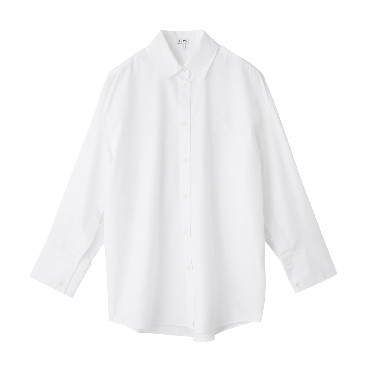 LOEWE ロエベ 長袖レギュラーカラーシャツ/オーバーサイズ シャツ/CAPE SHIRT レディース