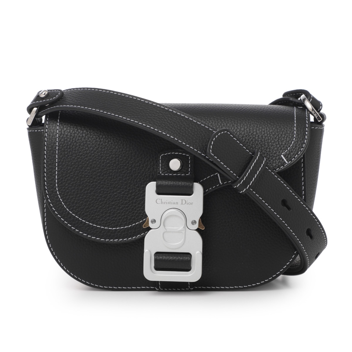 DIOR ディオール ショルダーバッグ/メッセンジャーバッグ/MINI SADDLE MESSENGER BAG WITH FLAP メンズ