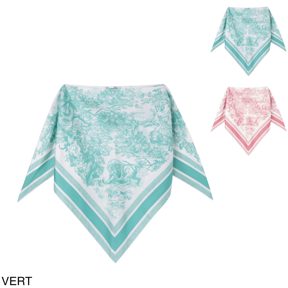 DIOR ディオール ケープ/ポンチョ オフショルダートップス/TOILE DE JOUY SAUVAGE NEW TOP レディース