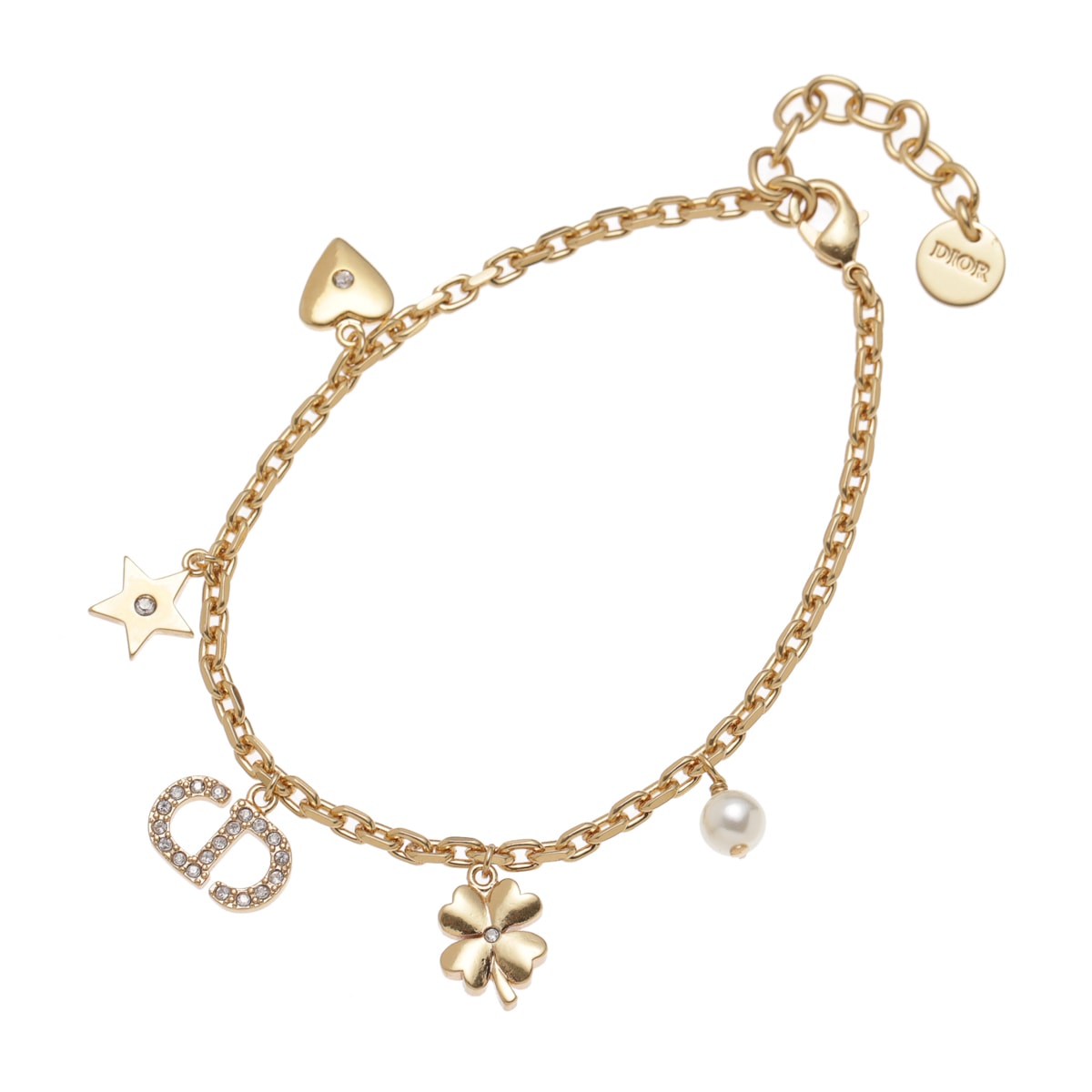 DIOR ディオール ブレスレット/PETIT CD LUCKY CHARMS BRACELET DIOR ディオール ブレスレット/PETIT CD LUCKY CHARMS BRACELET