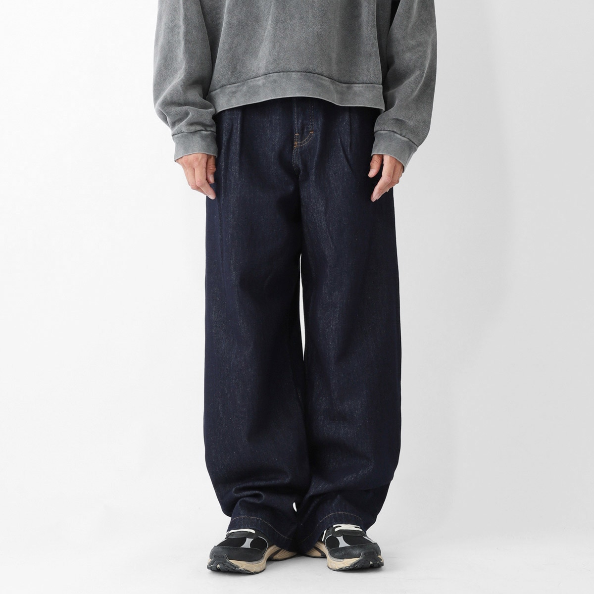 [あす着] ドリス ヴァン ノッテン Dries Van Noten ボタンフライジーンズ ワイドパンツ メンズ PENNING Dries Van Noten ドリス ヴァン ノッテン ボタンフライジーンズ/ワイド