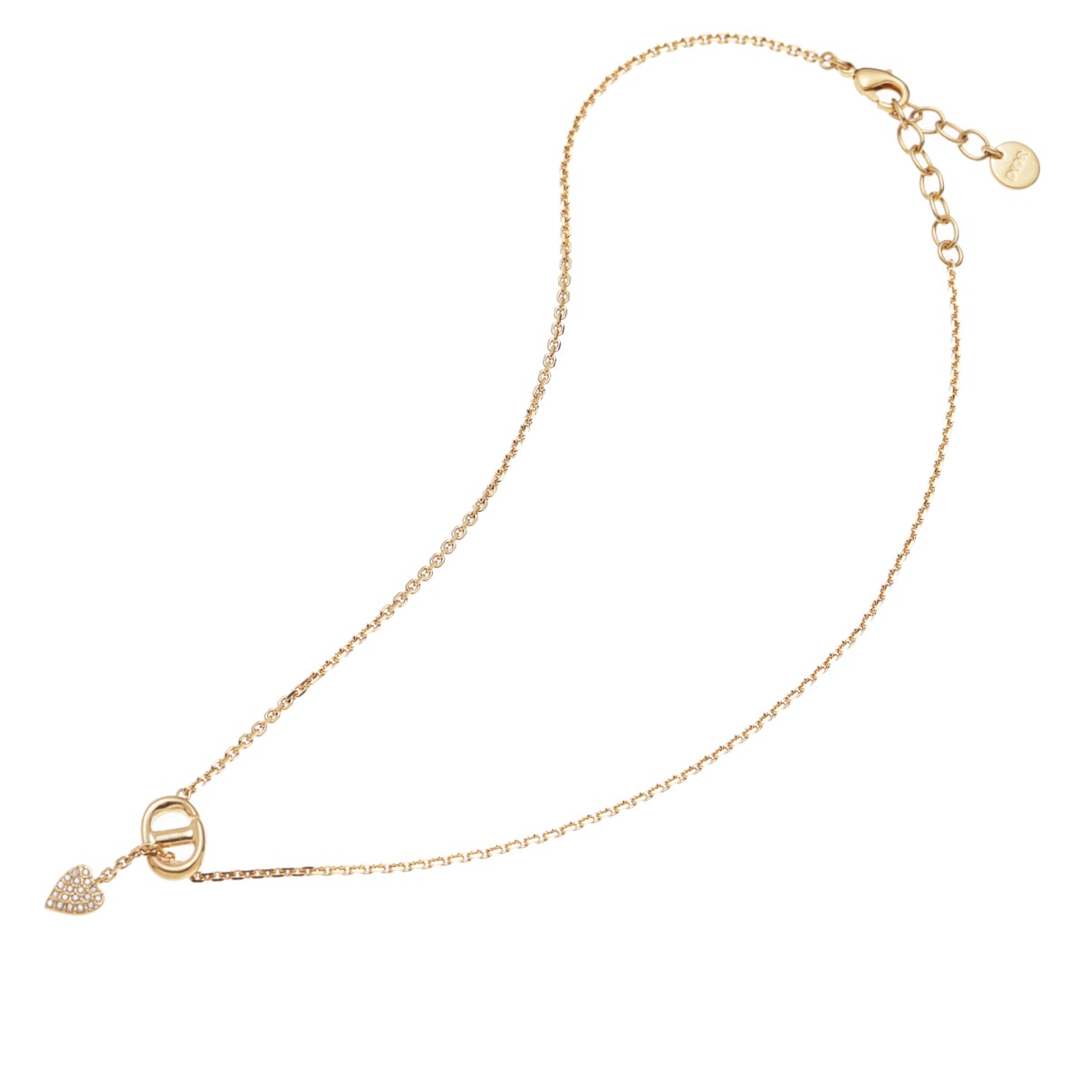 DIOR ディオール ネックレス/CD NAVY SHORT NECKLACE レディース
