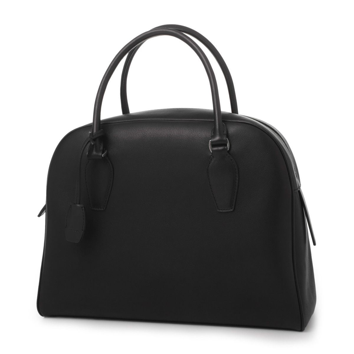 THE ROW/ザロウ/SOFT MARGAUX 15/黒シボ　マルゴー15 Soft Margaux 15 Bag Black in Leather – The Row