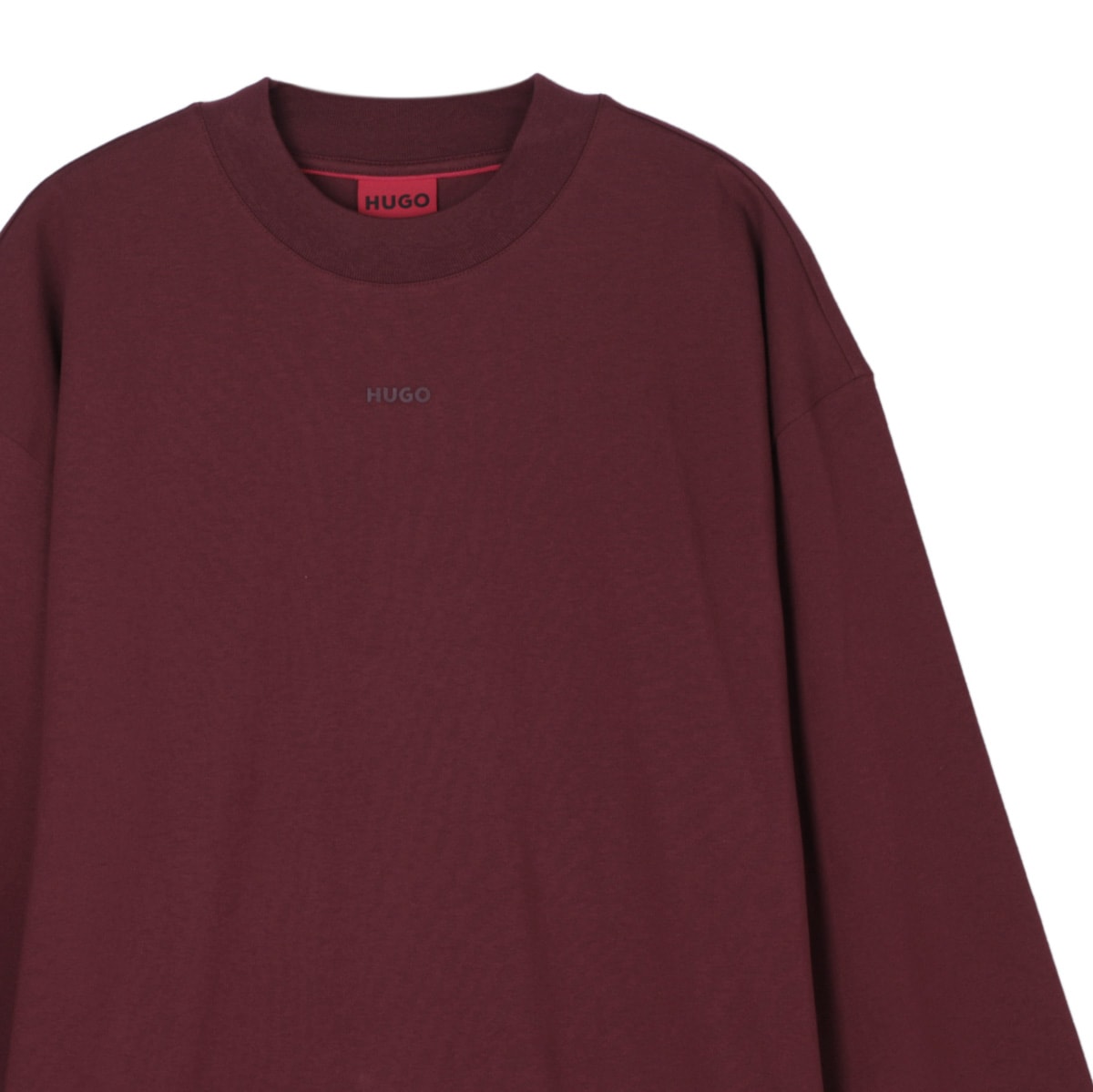 HUGO HUGOBOSS ヒューゴヒューゴボス クルーネック 長袖Ｔシャツ/DAPOSO メンズ