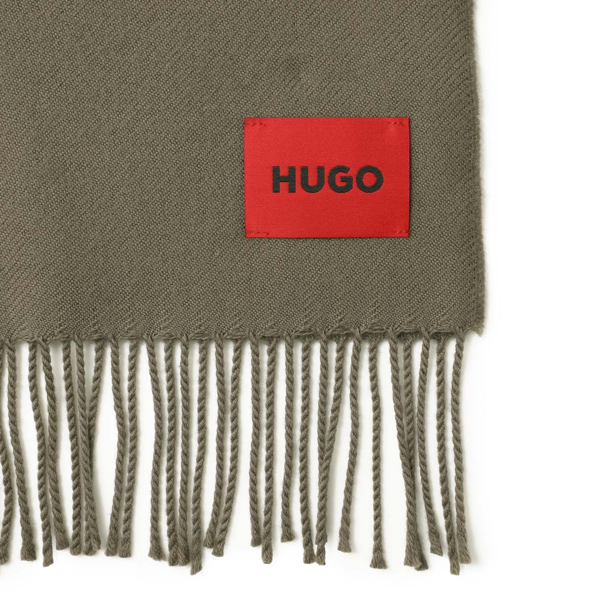 新品・未使用】HUGO BOSS ヒューゴボス カシミヤ マフラー 青 ブルー