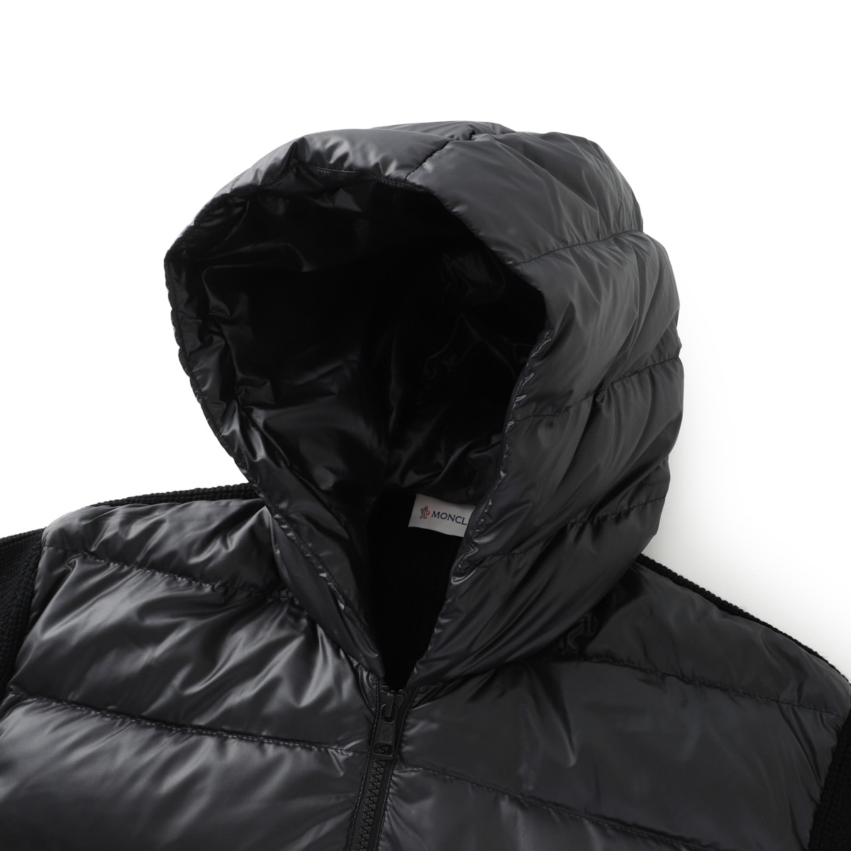 MONCLER モンクレール ダウン切り替え ジップアップ カーディガン