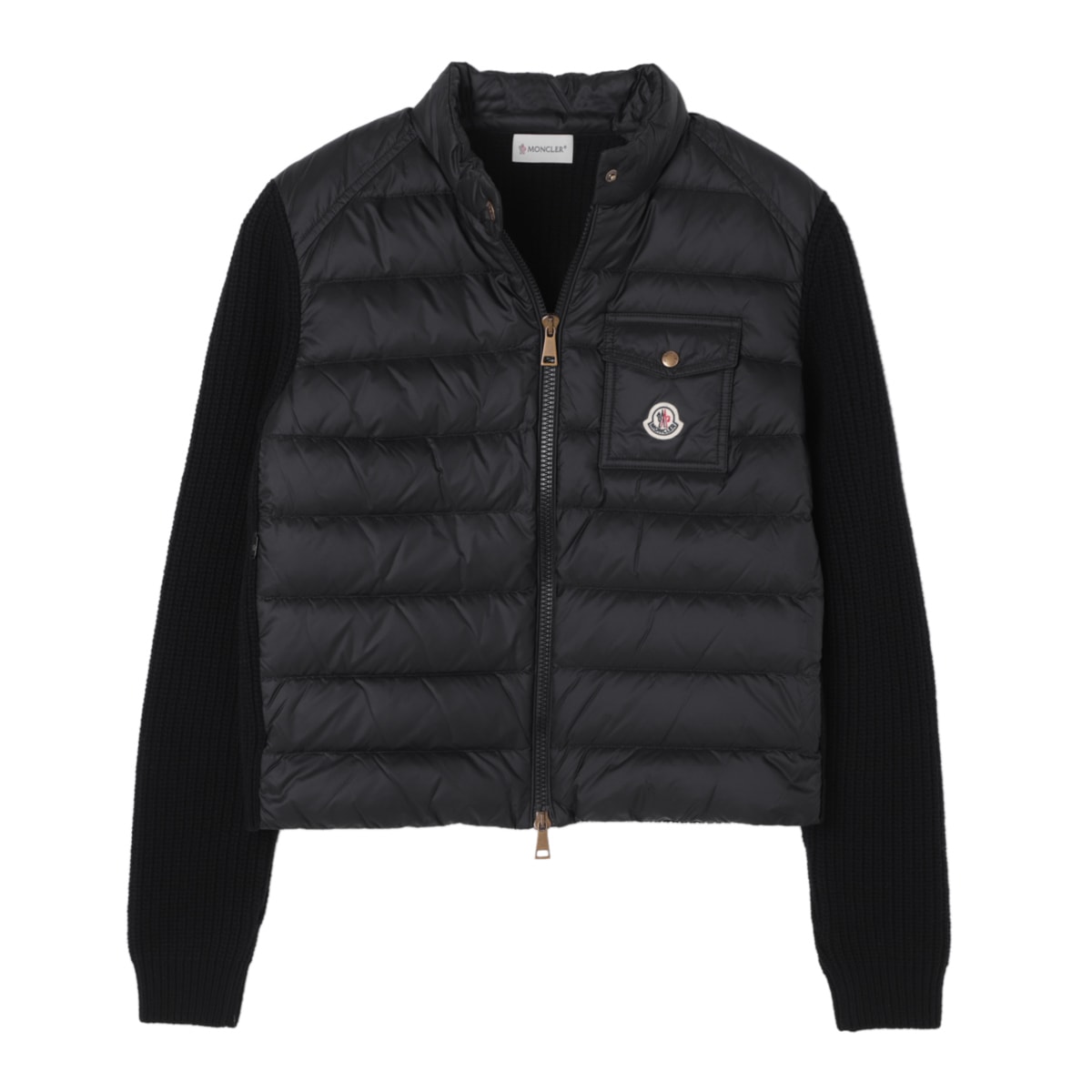 MONCLER モンクレール ダウン切り替え ジップアップ カーディガン