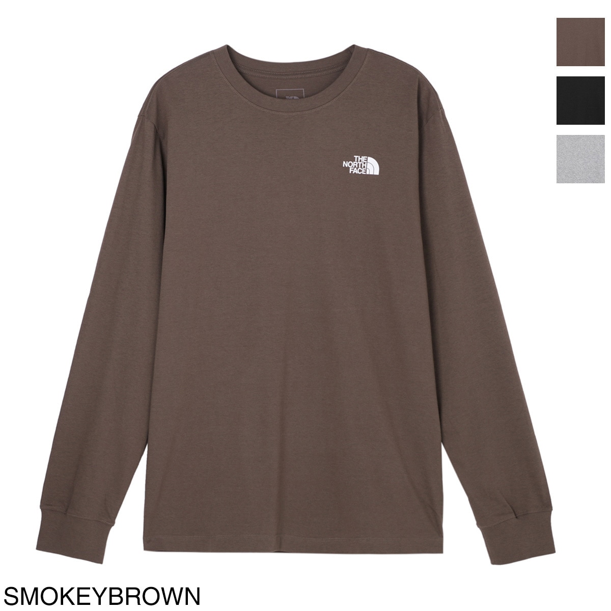 『ネコポス対応(1点まで)』THE NORTH FACE ノースフェイス クルーネック 長袖Tシャツ/Mens Evolution Box NSE Long-Sleeve Tee メンズ