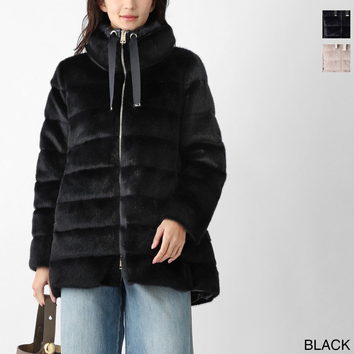 【アウトレット】HERNO ヘルノ ダウンコート【大きいサイズあり】 レディース | レディース・ブランド一覧, H,HERNO | モダンブルー