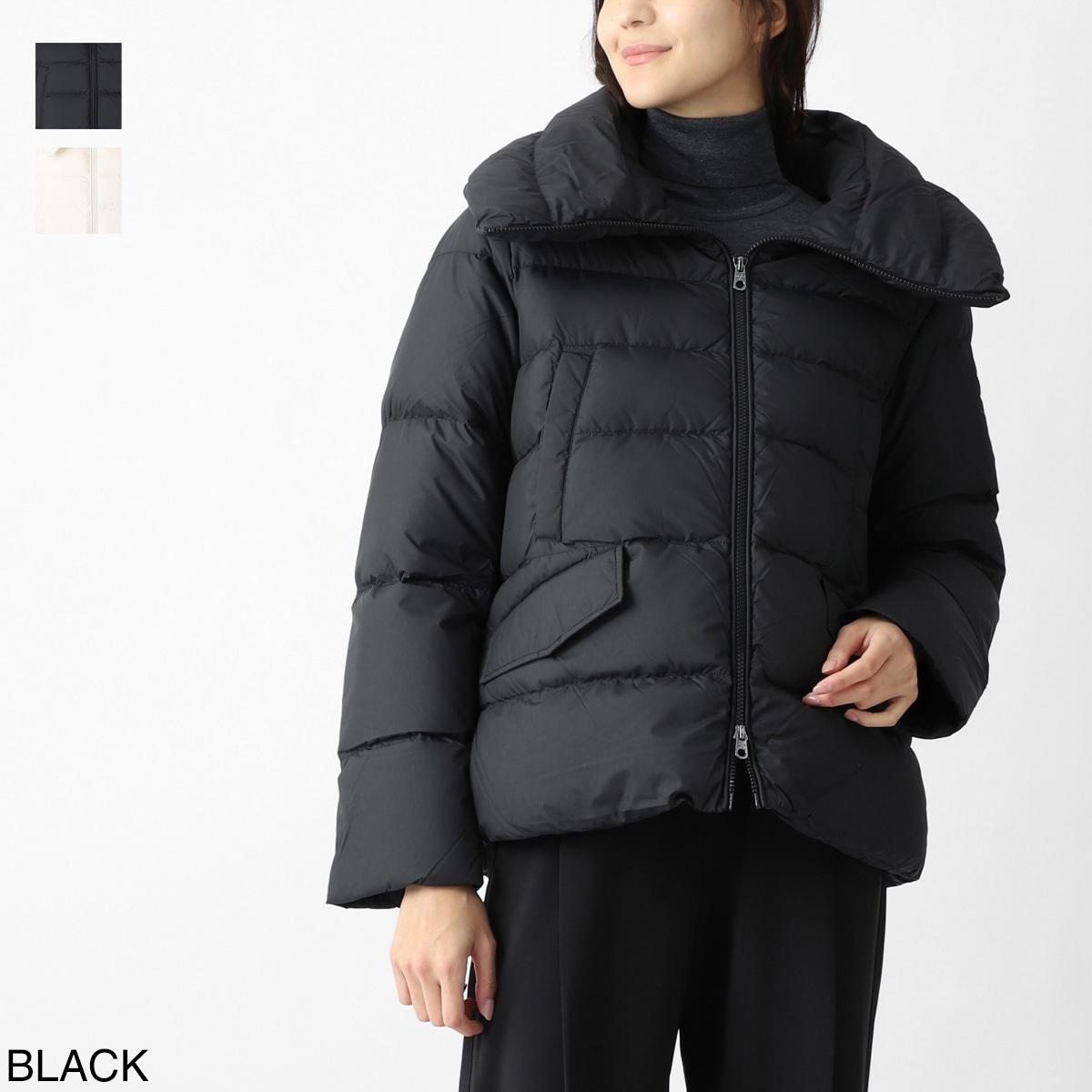 【美品】CAPEHORN ケープホーン　ダウンベスト　ブラック 44 CAPE HORN ケープホーン アウター ダウン CONARIPE B2564 | jolisac