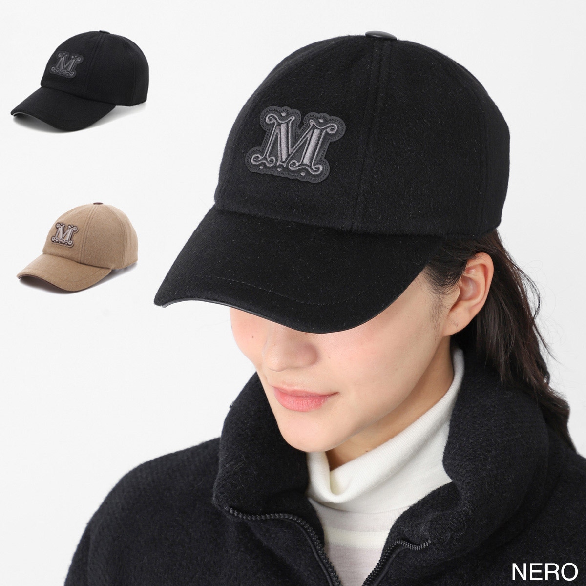 Max Mara ニットワンピース ブラック M タートルネック キレイめ 上品 Max Mara ニットワンピース ブラック M タートルネック キレイめ 上品