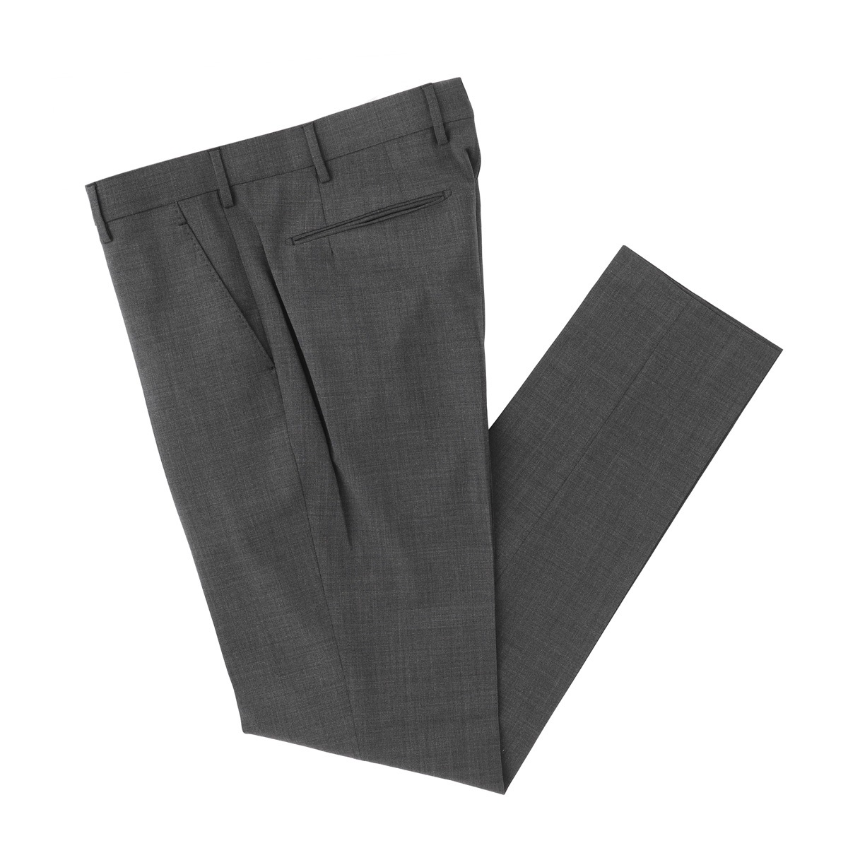 【アウトレット】【ラスト1点】BERWICH ベルウィッチ ノープリーツ スラックス/ウールパンツ/MORELLO WOOL POLY STRETCH メンズ