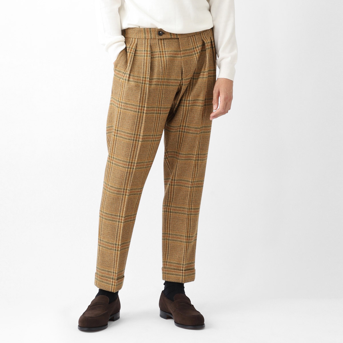 メンズ・アイテム一覧,ボトムス,ウールパンツ | モダンブルー