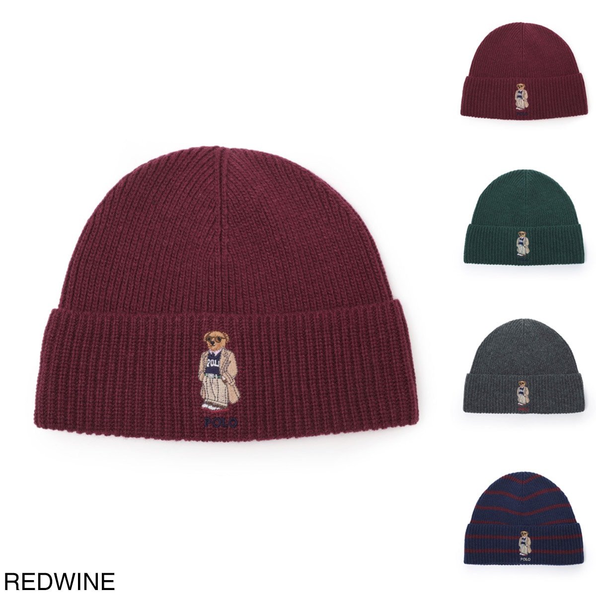 【ネコポス対応(1点まで)】POLO RALPH LAUREN ポロラルフローレン ニットキャップ/ビーニー/POLO BEAR BEANIE