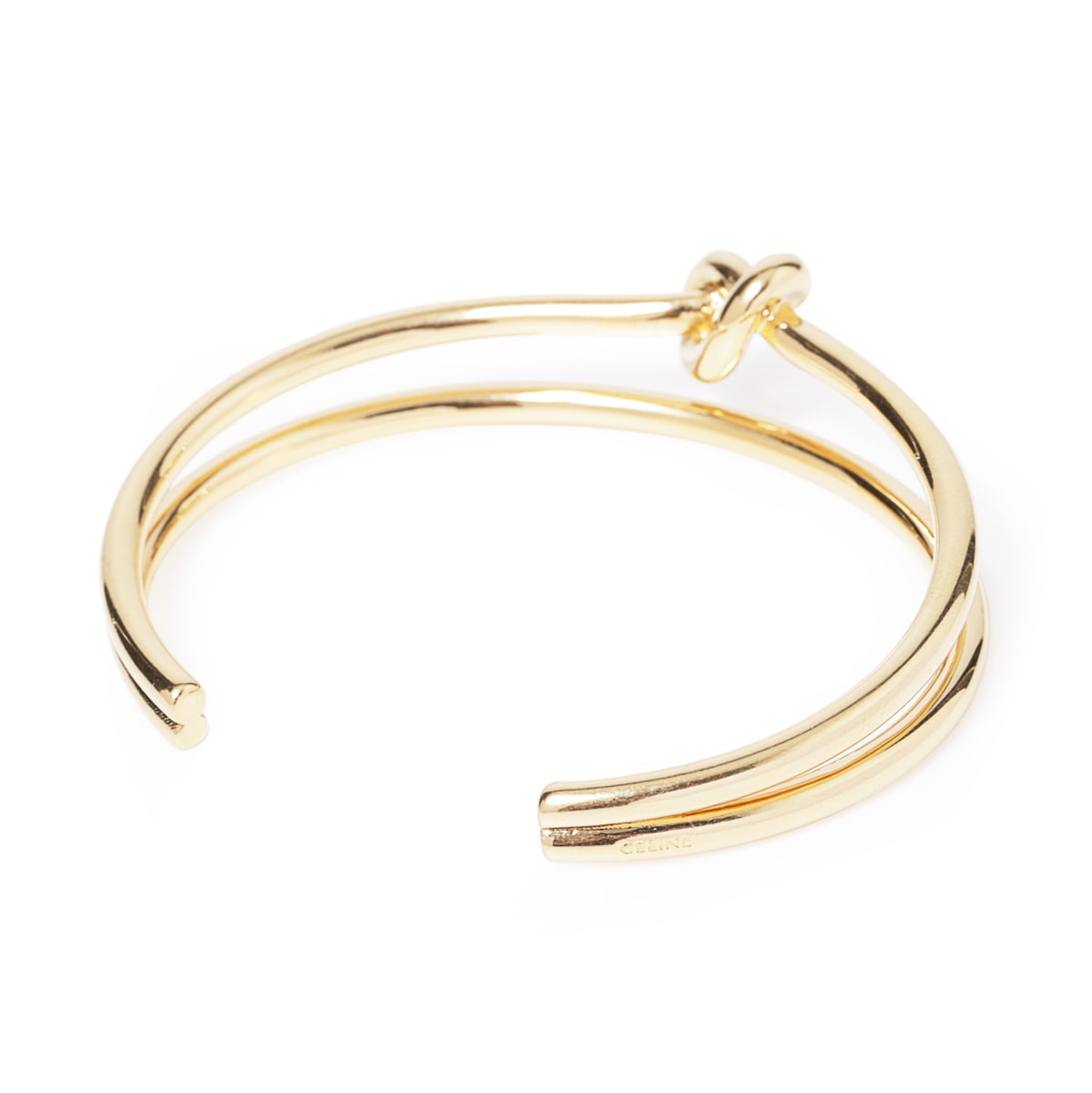 CELINE セリーヌ バングル/ブレスレット/KNOT DOUBLE CUFF レディース