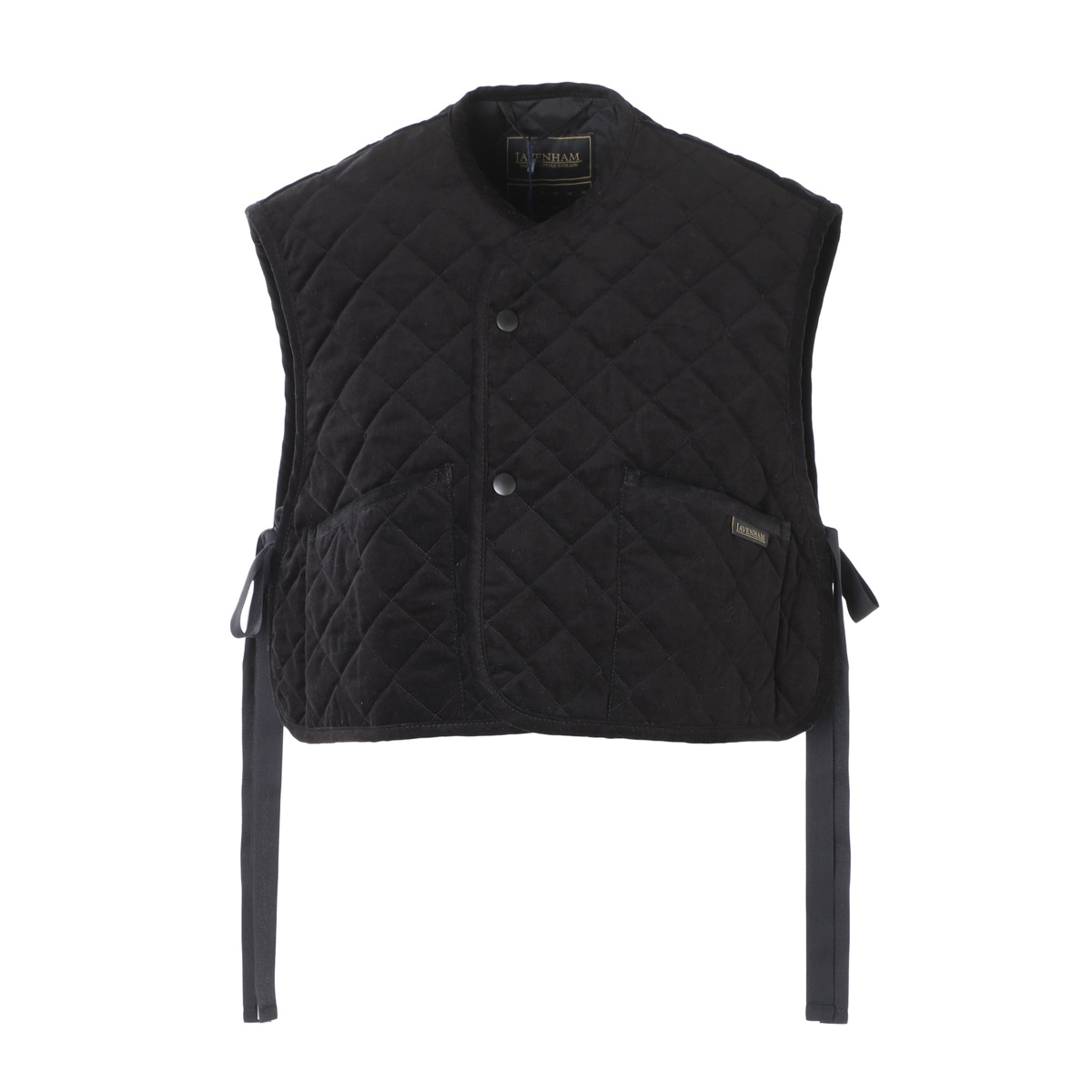 LAVENHAM ラベンハム キルティング ジレ/中綿入りベスト/Black Edition
