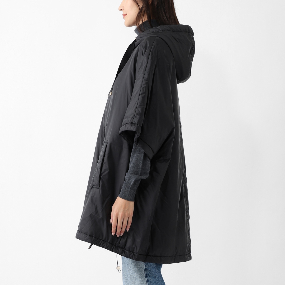 MAX MARA THE CUBE マックスマーラ ザ・キューブ フーデッド ブルゾン