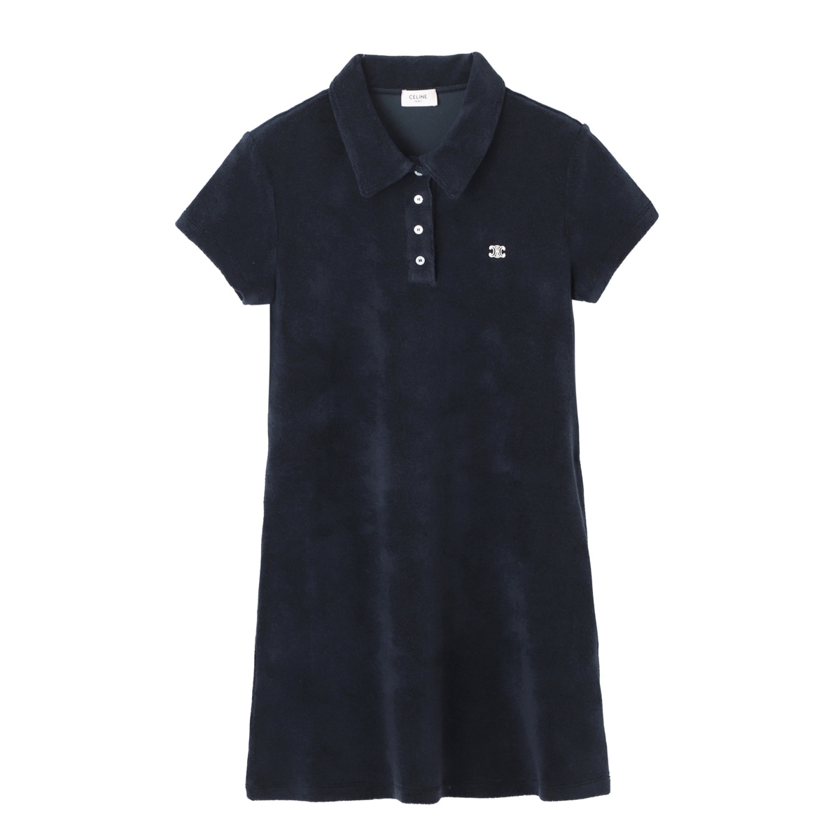 CELINE セリーヌ ミニワンピース/ポロドレス/MINI ROBE POLO TRIOMPHE レディース