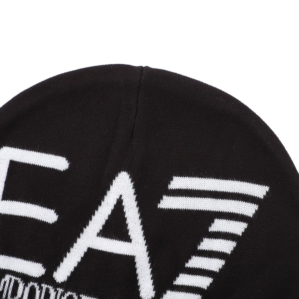 『ネコポス対応(2点まで)』EA7 EMPORIO ARMANI エンポリオアルマーニ ニットキャップ/ビーニー/VISIBILITY BEANIE WITH EA7 OVERSIZED LOGO メンズ