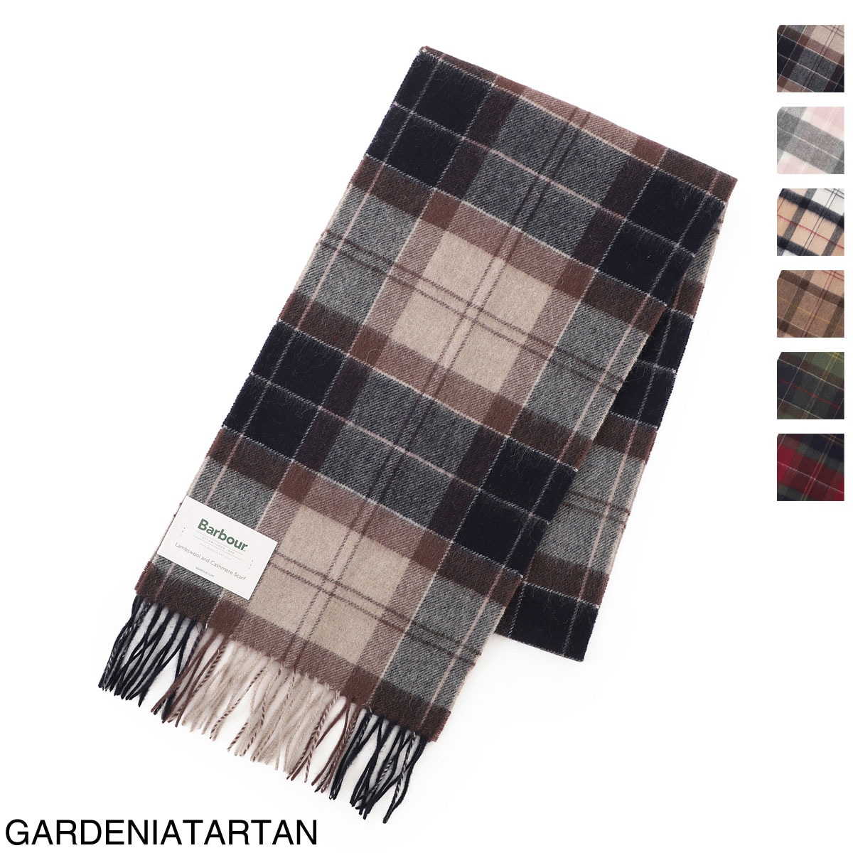 『ネコポス対応(1点まで)』Barbour バブアー マフラー/BARBOUR TARTAN SCARF