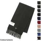 Barbour バブアー マフラー/BARBOUR PLAIN LAMBSWOOL SCARF 無地 ワンポイントロゴ ラムズウール