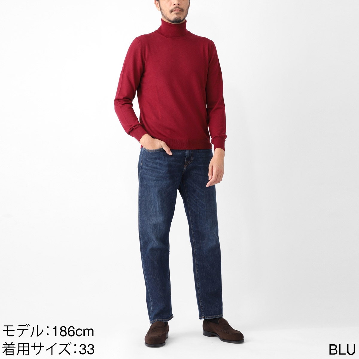 YCHAI イカイ ジップフライジーンズ/ROBUSTO ロブスト 【国内正規品】 メンズ