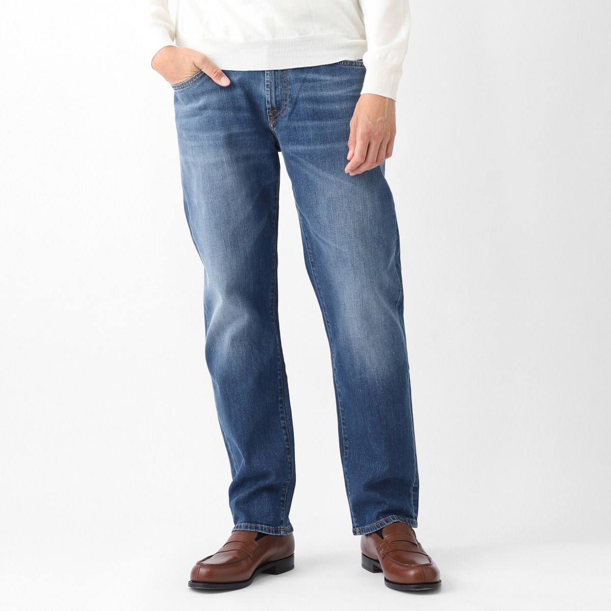 YCHAI イカイ ジップフライジーンズ/ROBUSTO ロブスト 【国内正規品】 メンズ