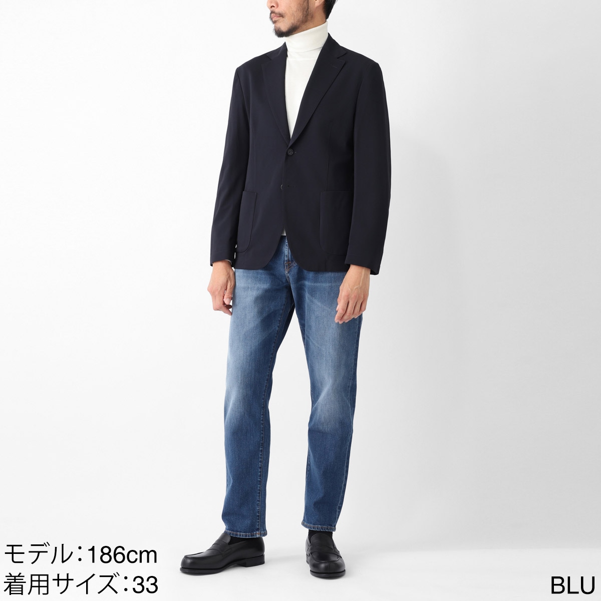 YCHAI イカイ ジップフライジーンズ/ROBUSTO ロブスト 【国内正規品】 メンズ