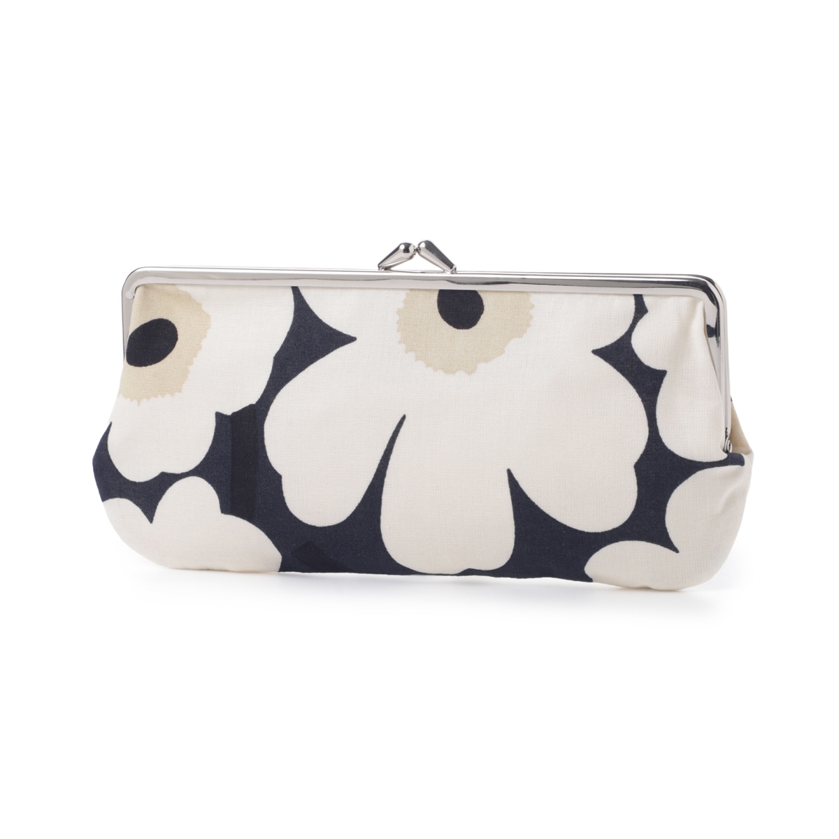 『ネコポス対応(6点まで)』marimekko マリメッコ ポーチ/がま口ポーチ/Mini Unikko Silmalasikukkaro Purse レディース