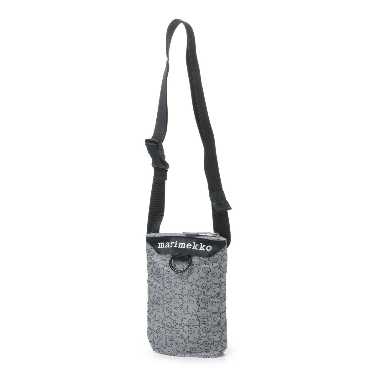 【ネコポス対応(1点まで)】marimekko マリメッコ ショルダーバッグ/Neat Phonepocket Piirto Unikko Shoulder bag レディース