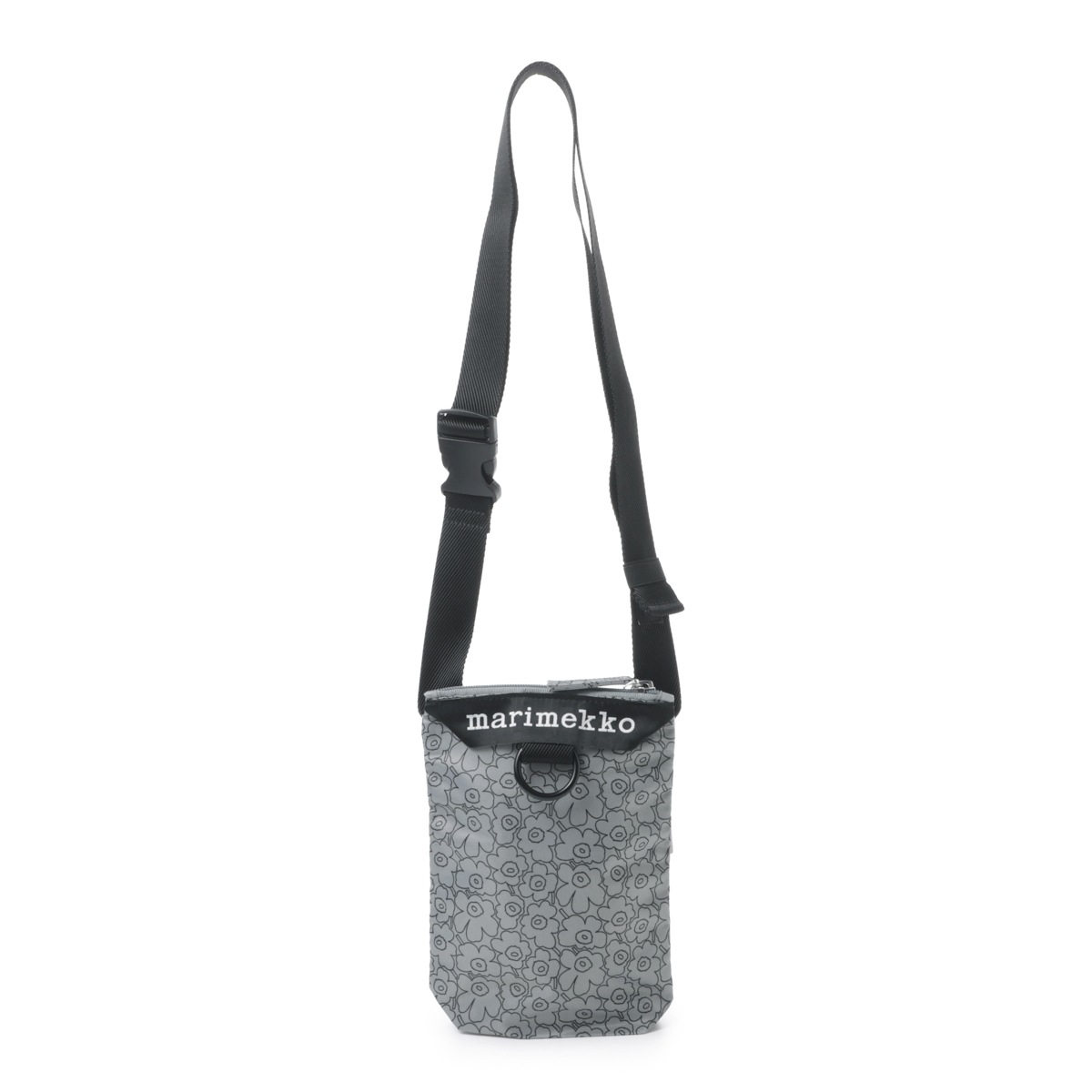 『ネコポス対応(1点まで)』marimekko マリメッコ ショルダーバッグ/Neat Phonepocket Piirto Unikko Shoulder bag レディース