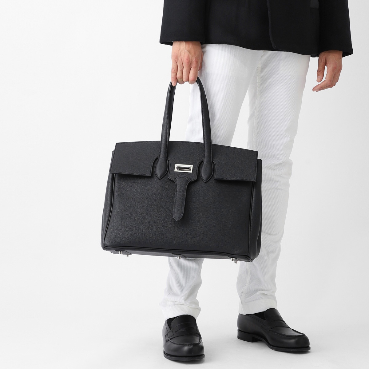 THE SOLE ザソール トートバッグ/PATTINA フラップトートバッグ トリヨン・モーリス【国内正規品】 メンズ