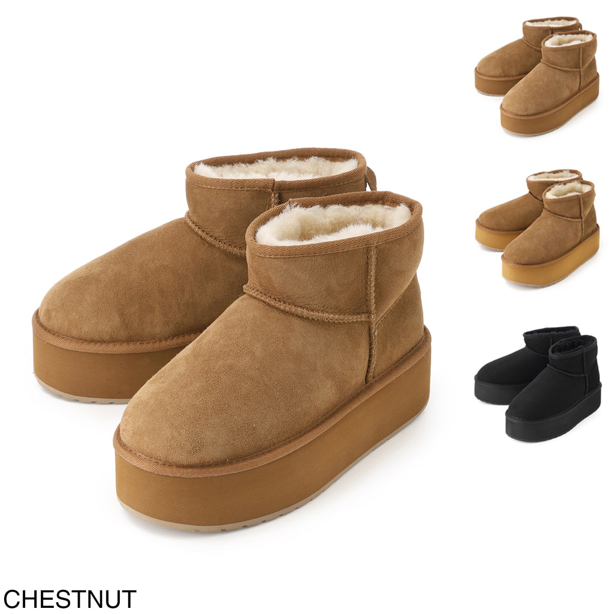 EMU エミュ ブーツ/ムートンブーツ/STINGER MICRO FLATFORM レディース