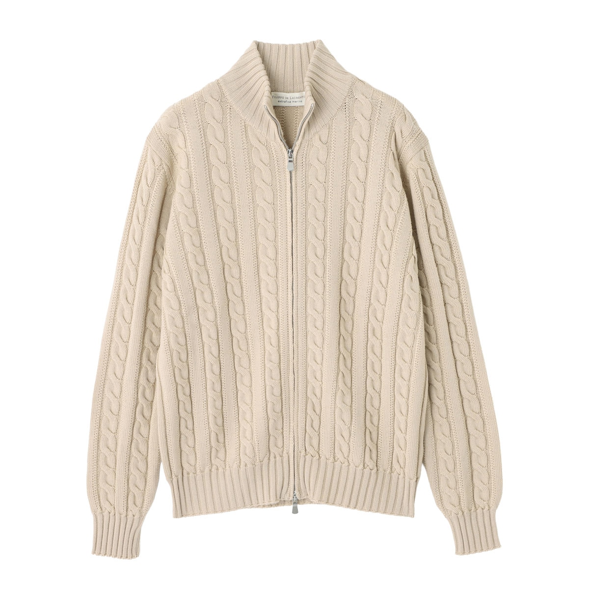 filippo de laurentisフィリッポデローレンティス　カーディガン FILIPPO DE LAURENTIIS フィリッポ デ ローレンティス ジップ