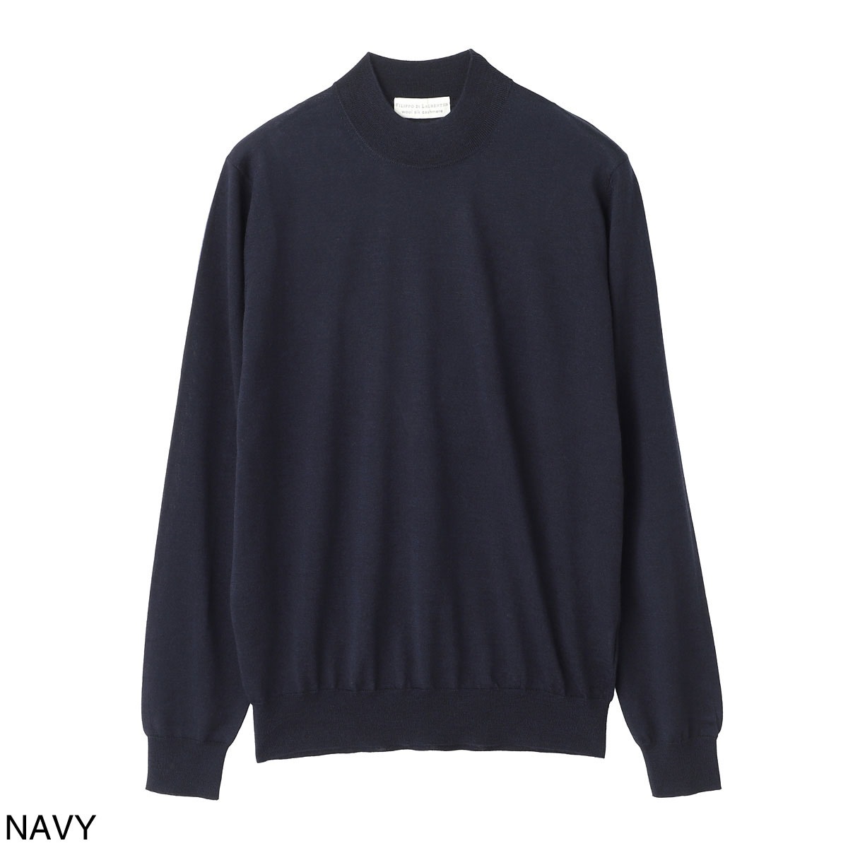 FILIPPO DE LAURENTIIS フィリッポ デ ローレンティス モックネック ニット【大きいサイズあり】 メンズ