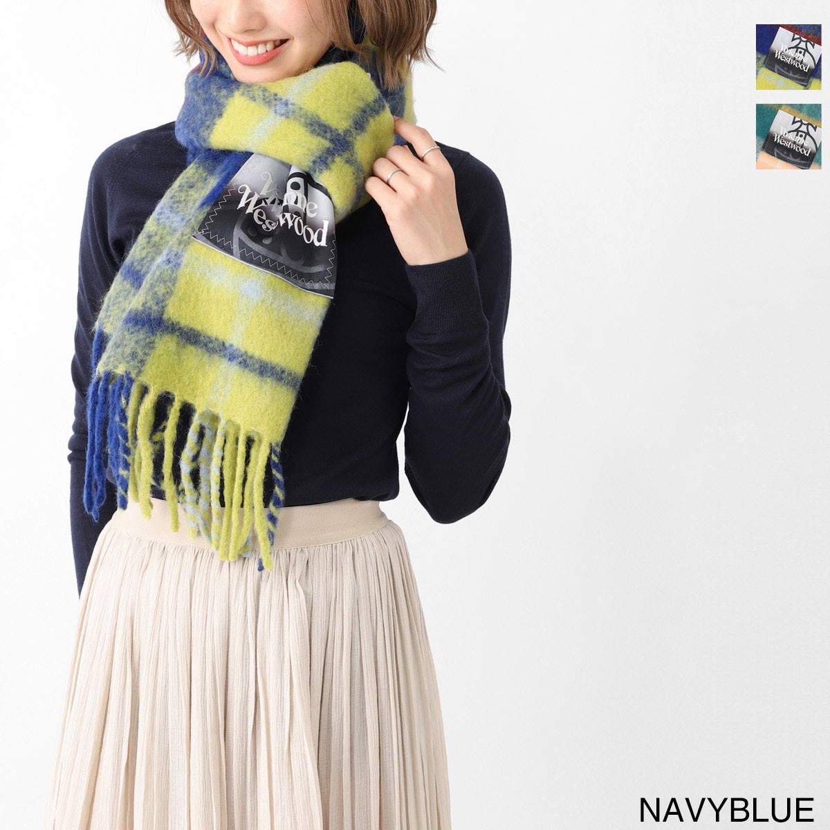 Vivienne Westwood ヴィヴィアンウエストウッド マフラー/CHUNKY SCARF レディース
