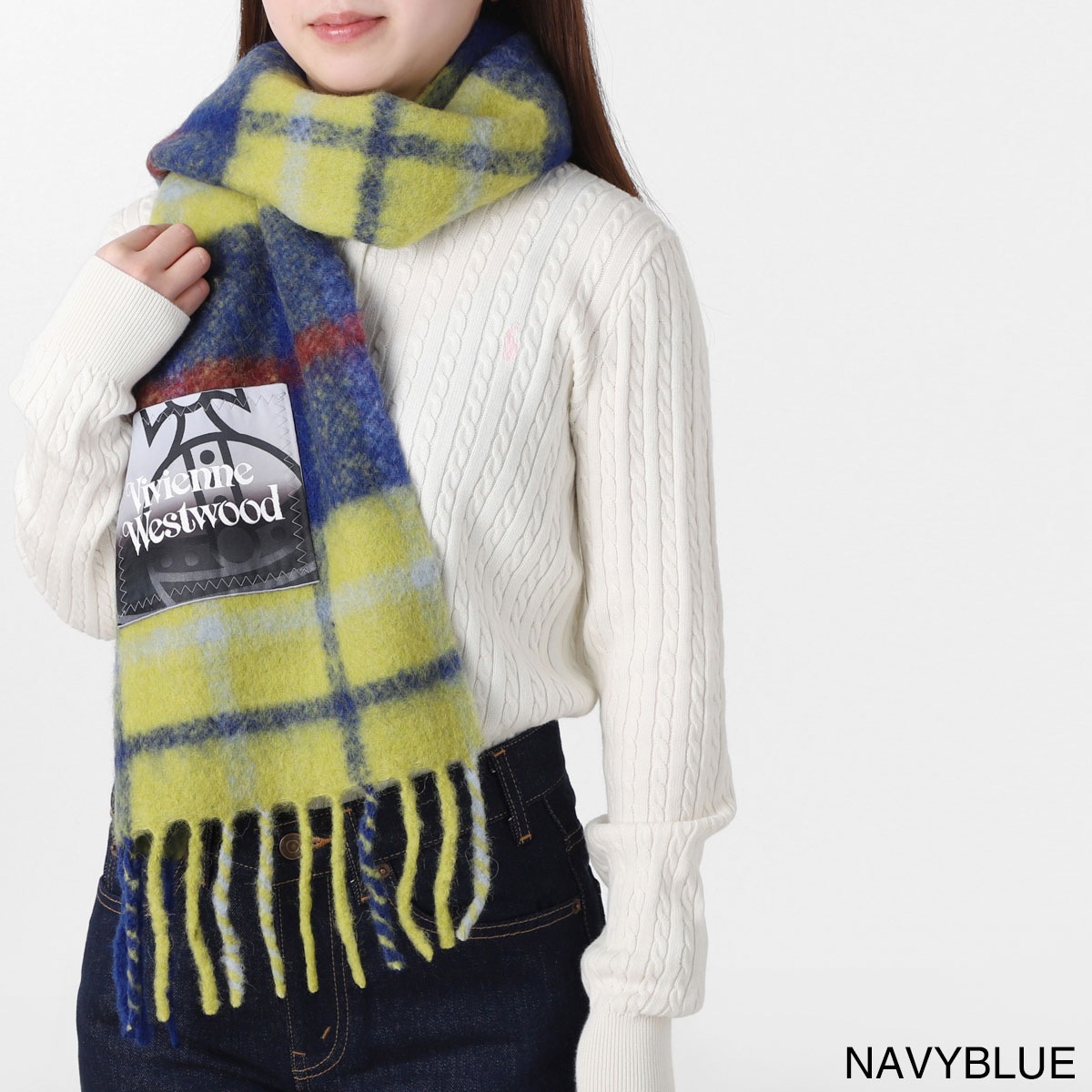 Vivienne Westwood ヴィヴィアンウエストウッド マフラー/CHUNKY SCARF レディース