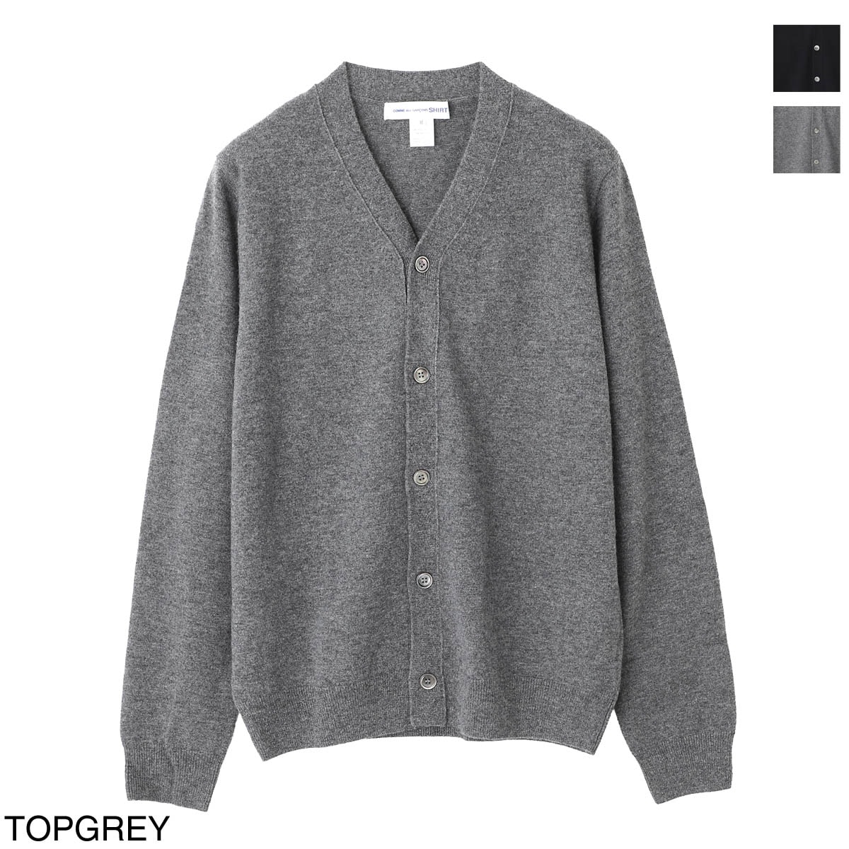 COMME des GARCONS コム デ ギャルソン Vネック カーディガン/CDG SHIRT FOREVER CARDIGAN V-NECK メンズ