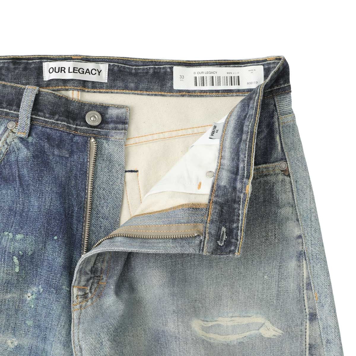 OUR LEGACY アワーレガシー ジップフライジーンズ/THIRD CUT メンズ