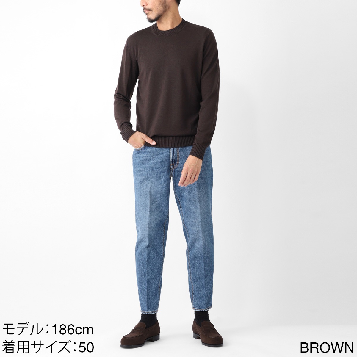 FILIPPO DE LAURENTIIS フィリッポ デ ローレンティス クルーネック