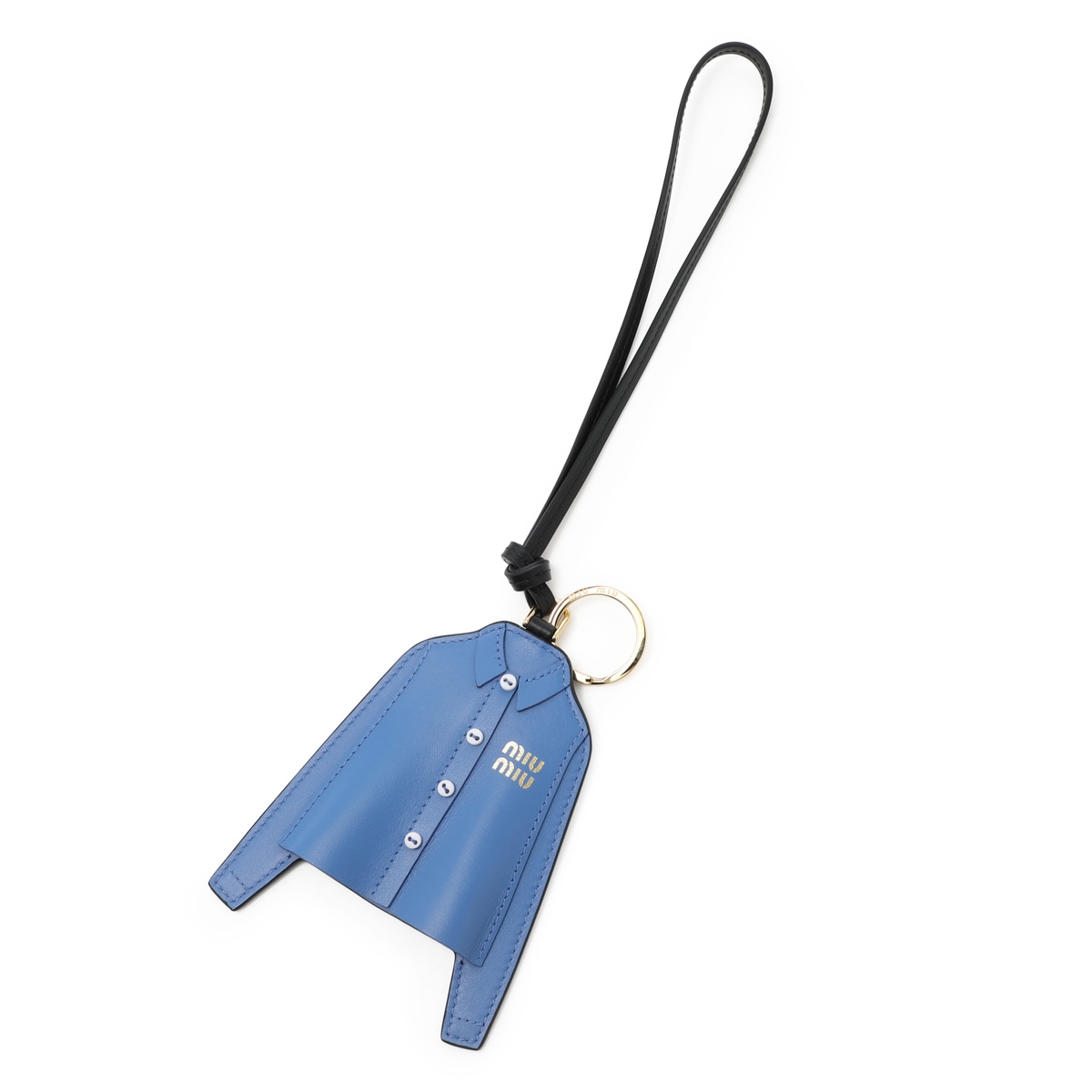 miu miu ミュウミュウ キーリング/バッグチャームモチーフ/LEATHER KEYCHAIN TRICK レディース