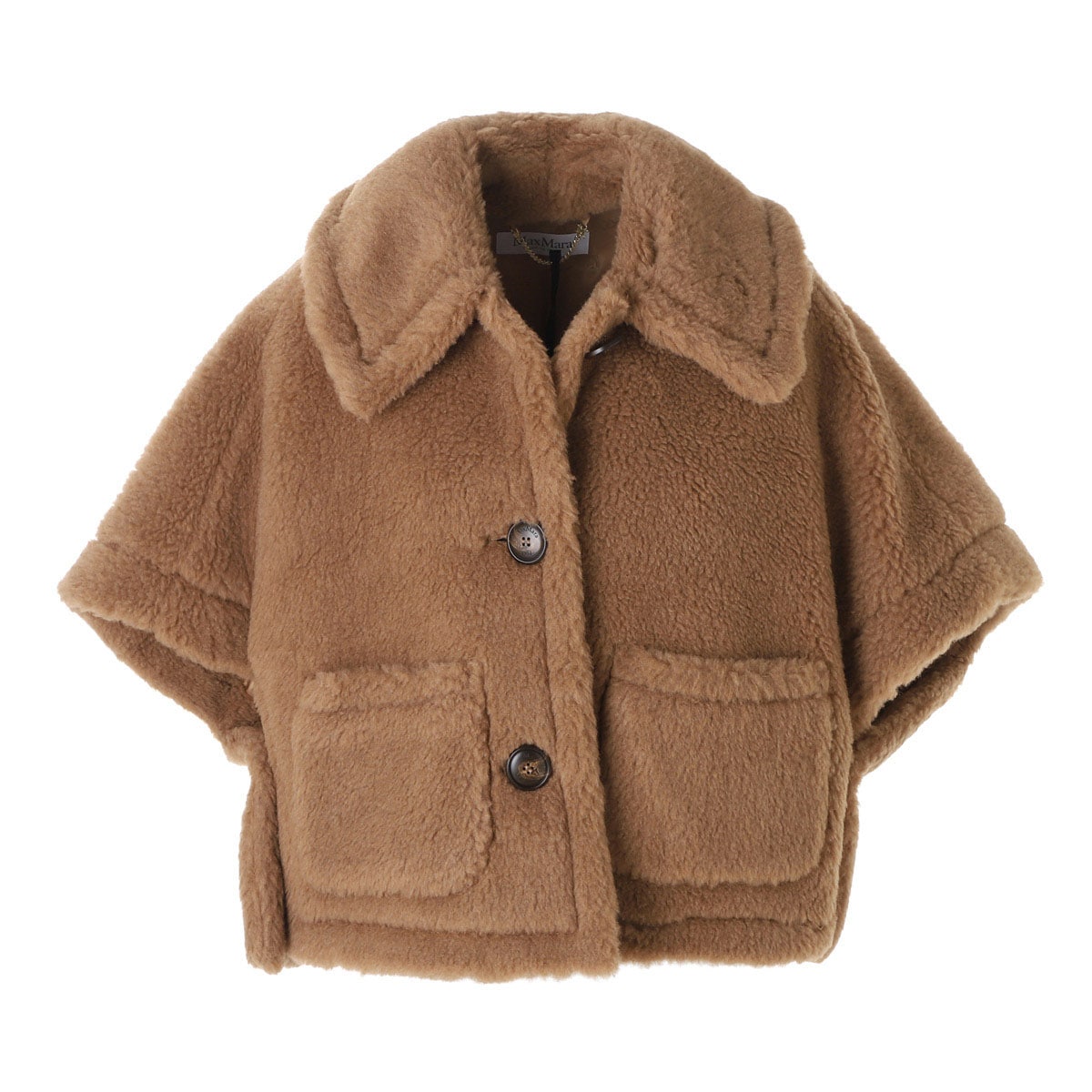 ウィークエンドマックスマーラ 中綿ダッフルコート ショート丈 コーデュロイ 茶色 ウィークエンドマックスマーラ 中綿ダッフルコート ショート丈