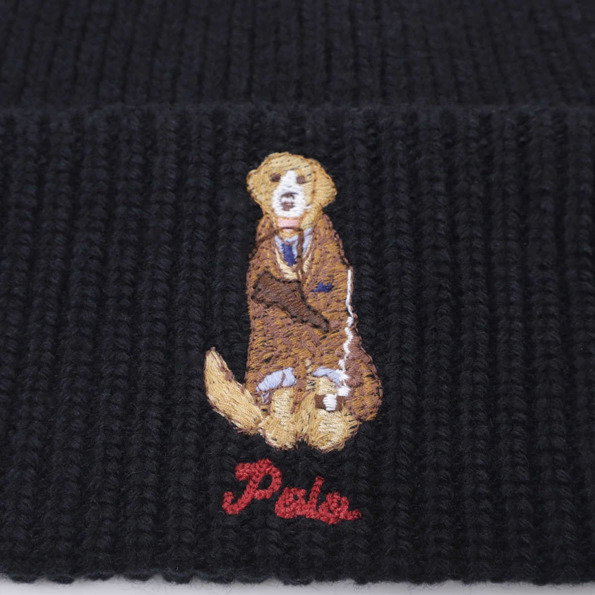 『ネコポス対応(2点まで)』POLO RALPH LAUREN ポロラルフローレン ニットキャップ/ビーニー/GOLDEN RETREIVER BEANIE