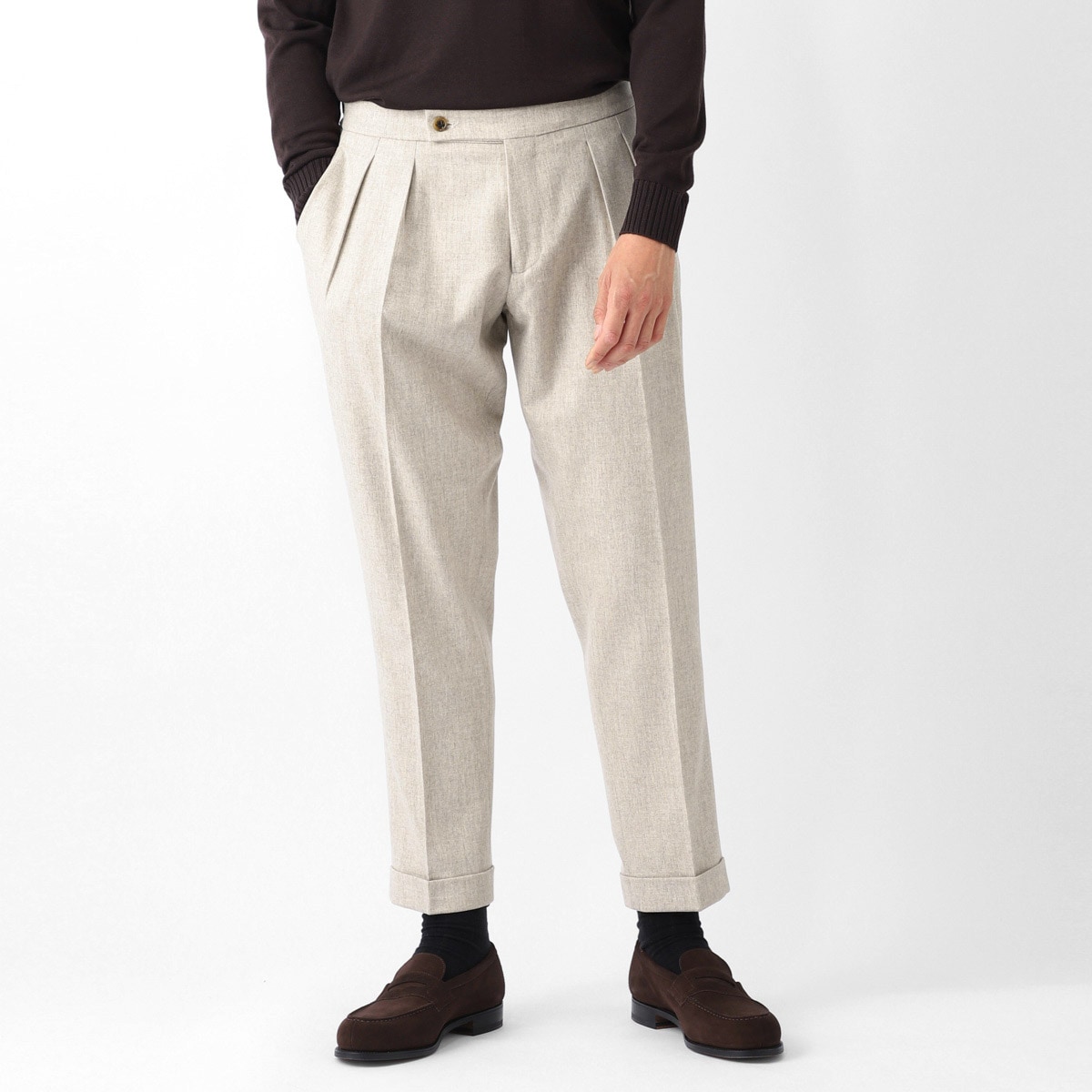 メンズ・アイテム一覧,ボトムス,ウールパンツ | モダンブルー