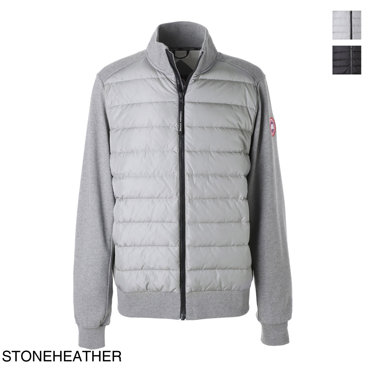 CANADA GOOSE カナダグース ダウン切り替え ジップアップ カーディガン/ジップアップ スウェット/HYBRIDGE HURON FULL-ZIP JACKET メンズ